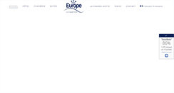 Desktop Screenshot of hoteleurope34.com